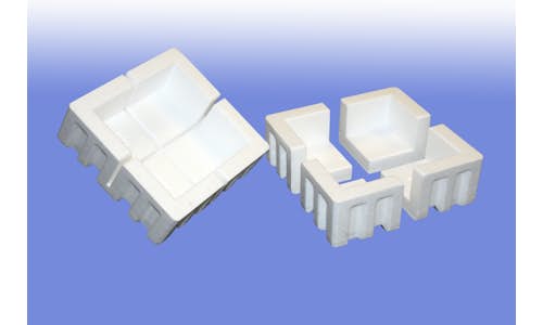 Molded EPS protective packaging - standard corners