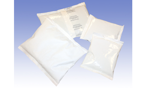 Photo of several Perma Cool Gel Packs with optional OEM Labeling