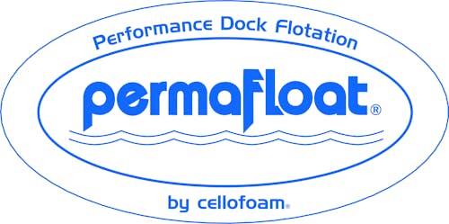 Permafloat dock float logo